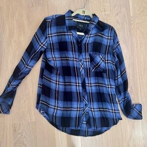 Rails Plaid Button down